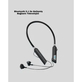 Bluetooth 5.1 Kablosuz Kulaklık – Net Ses Ve Güçlü Bağlantı