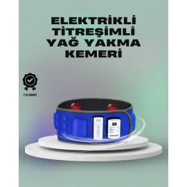 Zayıflama Ve Masaj İçin Mıknatıslı Elektrikli Titreşim Kemeri – 7.2W Güç