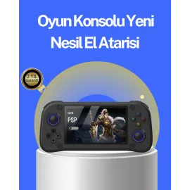 4.3” Hd Ekranlı El Konsolu 64Gb Hafıza Kartı Ve 10000 Yüklü Oyun
