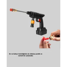 Taşınabilir Akülü Araba Yıkama Makinesi 1.7 MPa Basınçlı ve Ergonomik Tasarımlı