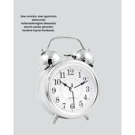 Dekoratif Gümüş Saat