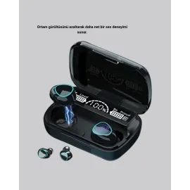 Bluetooth 5.1 M10 Tws Kulaklık Ergonomik Tasarım Yüksek Ses Kaliteli