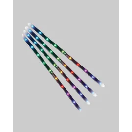 Led Meteor Yağmur Işığı 10 Adet Çubuk Kayan Yıldız Efektli