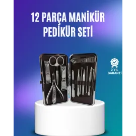 El Ve Ayak Bakımı İçin Profesyonel 12 Bakım Seti