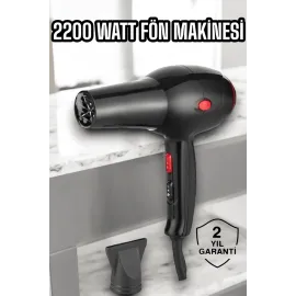 Soğuk ve Sıcak Üfleme Özellikli AC Motorlu Saç Kurutma Makinesi