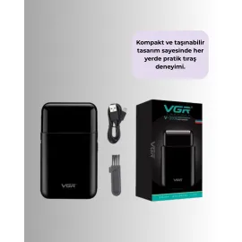 Taşınabilir Mini Elektrikli Tıraş Makinesi | Sessiz Ve Güçlü Motor