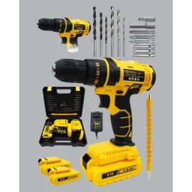 Hafif ve Ergonomik 12V Kablosuz Matkap | Hızlı Şarj ve Uzun Pil Ömrü