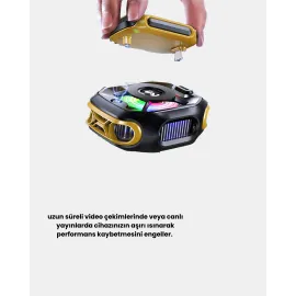 Tec Teknolojili Telefon Soğutucu Yüksek Verimli Ve Oyun Odaklı