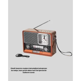 Vintage Radyo – Nostaljik Tasarım ve Modern Teknoloji Bir Arada