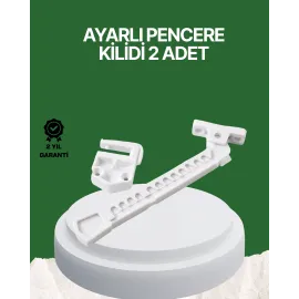 Çocuk Ve Evcil Hayvanlar İçin Pencere Emniyet Kilidi 2 Adet