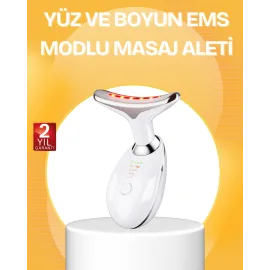 7 Renk Led Işık Terapili Cilt Bakım Cihazı Usb Şarjlı