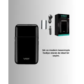 Ultra İnce Elektrikli Tıraş Makinesi | USB Şarjlı ve Su Geçirmez