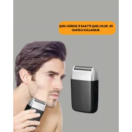 Sıfır Saç Ve Sakal Kesme Makinesi – Kolay Temizlik, Güçlü Motor