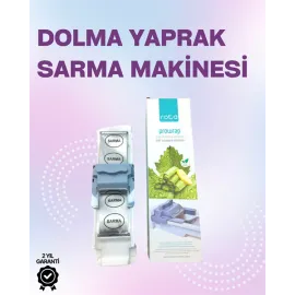 Yaprak Sarma Makinesi – Üzüm, Lahana Ve Pazı İçin Otomatik Sarım Kolaylığı.