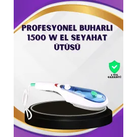 1500W Buharlı Kırışıklık Giderici Ütü | Ev ve Seyahat Kullanımı İçin Uygun