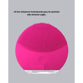 3 Fonksiyonlu Yüz Temizleme Ve Masaj Cihazı – Su Geçirmez, Şarjlı, Ölü Deri Temizleyici Ve Cilt Yenileyici
