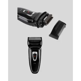 Şarjlı Kablosuz Tıraş Makinesi Çift Başlık Kuru Tıraş Ergonomik Taşınabilir