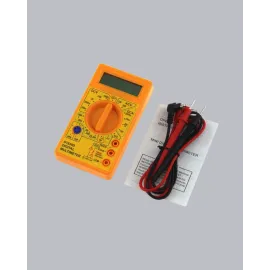 Profesyonel Dijital Multimetre Volt Amper Direnç Ölçümü