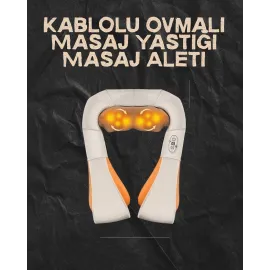 Ovmalı Isıtmalı Elektrikli Masaj Aleti – Boyun, Sırt, Bel, Omuz ve Bacak İçin Profesyonel Masaj Aleti