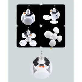 IPX4 Suya Dayanıklı, Katlanabilir LED Kamp Lambası ve Acil Durum Işığı