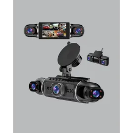 4 Kameralı Araç İçi Kamera 1080P Gps Takip Wifi Gece Görüşlü