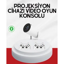 3D Oyun Destekli Kablosuz Ev Sinema Projeksiyon Cihazı