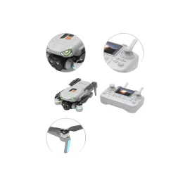 Tek Tuşla Kalkış İniş Özellikli Katlanabilir Drone