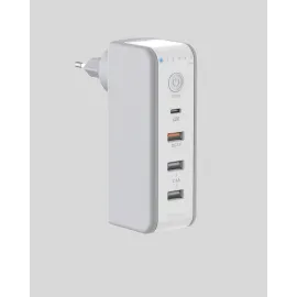 Zaman Kontrollü Şarj Cihazı 30W Hızlı Şarj ve Çoklu USB Çıkışı