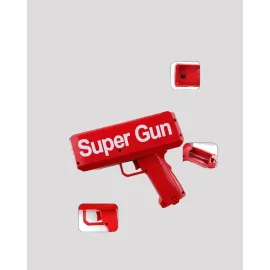 Dolar Boyutunda Kâğıt Atışı Yapan Pil Ile Çalışan Oyuncak Tabanca