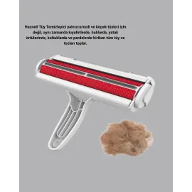 Hazneli Pratik Tüy Temizleyici Kıyafet ve Mobilya Tüy Alma Aracı