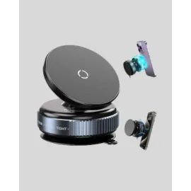 Vakum Adsorpsiyonlu Manyetik Telefon Tutucu Güçlü N52 360° Evrensel Uyumluluk