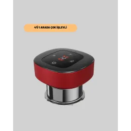 Taşınabilir Elektrikli Kupa Terapisi Masaj Cihazı Boyun Sırt Bacak