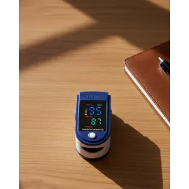Parmak Tipi Pulse Oksimetre Hassas Ölçüm Taşınabilir Sağlık Cihazı