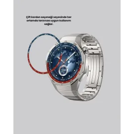 Gümüş Akıllı Saat 46Mm Kasa