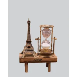 Ahşap Kum Saati – Vintage Tasarımlı Masa Dekoru