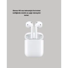 Dokunmatik Kontrollü 2. Nesil Bluetooth 5.0 Uzun Pil Ömürlü Kulaklık