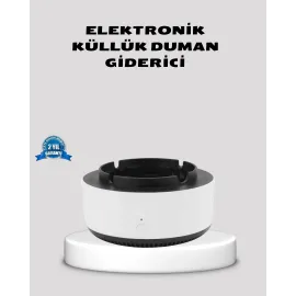 Hava Temizleyici Küllük – Sigara Dumanı Filtreli, Sessiz Çalışan, Şık Tasarım