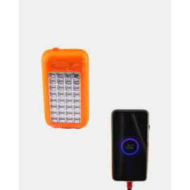 Güneş Enerjili Powerbank 10000 mAh LED Işıklı