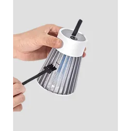 Mor Işıklı Şarjlı Böcek Öldürücü Lamba – Ev, Balkon ve Kamp Kullanımına Uygun