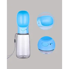 Gıda Sınıfı Malzemeli Evcil Hayvan Su Şişesi Bpa İçermez Tek Tuş Kontrol