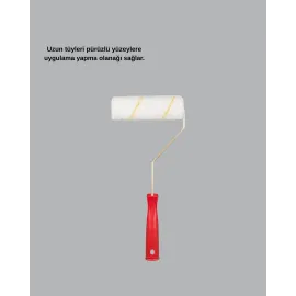 5’Li Mini Rulo Boya Seti Duvar Tavan Emülsiyon Uygulama