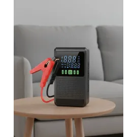 Araç İçin Akü Takviye Cihazı Ve Kablosuz Hava Kompresörü