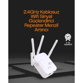 Çok Antenli Kablosuz Ağ Kapsama Alanı Genişletici