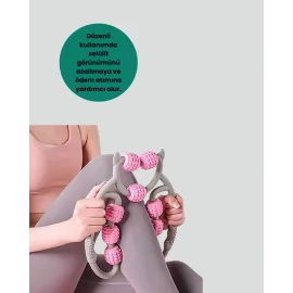 Dayanıklı Plastik Kas Masaj Rulosu Selülit Karşıtı
