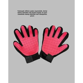 Kedi Ve Köpek Tüy Toplama Masaj Eldiveni
