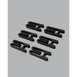 Tekrar Kullanılabilir Poşet Mandalı Siyah 6’Lı Set