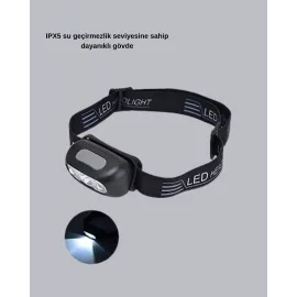 Gece Balıkçılığı İçin Ultra Parlak Şarjlı Kafa Lambası | 4 Işık Modu + Usb Şarj