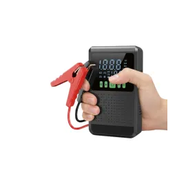 Taşınabilir Araç Akü Şarj Takviye Cihazı 150 Psi Dijital Kompresör