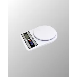 Beyaz Plastik Dijital Mutfak Tartısı – 24x16.8x1.5cm