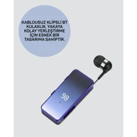 Ultra Hızlı Şarj Özellikli Type-C Bluetooth Kulaklık – 10 Dakikada %50 Şarj, 20 Dakikada Tam Dolum